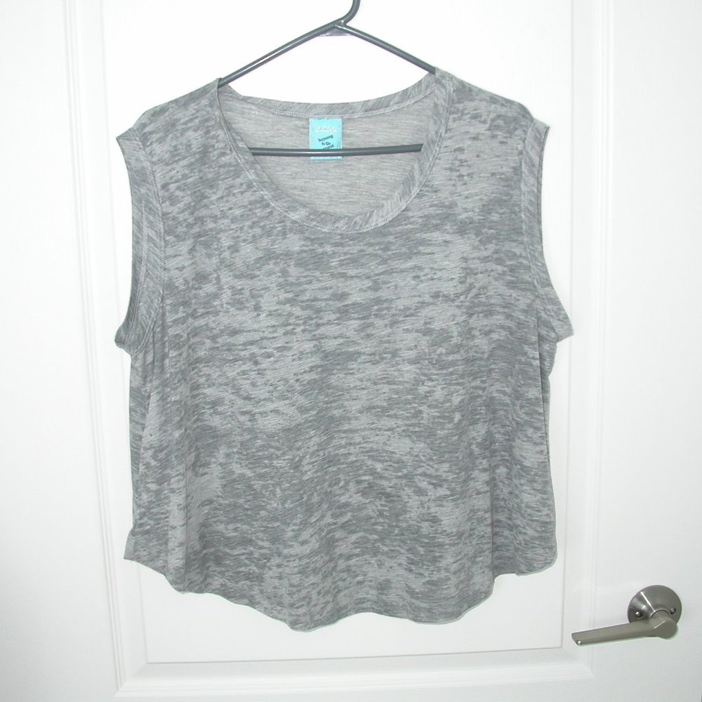Light Grey Crop Top